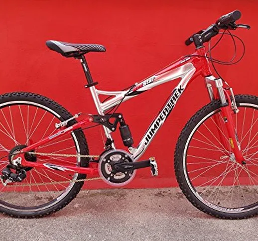 BICI BICICLETTA 26” CINZIA REDSTAR JUMPERTREK FULL SUSPENSION IN ALLUMINIO 21V