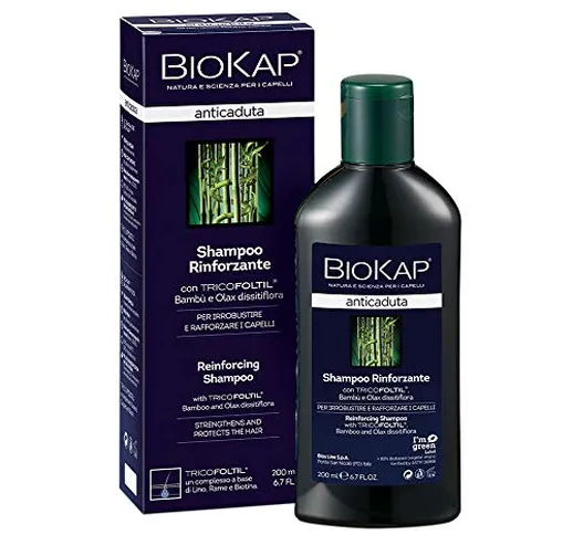 Bios Line 1700 Biokap Shampoo Anticaduta, 200 ml