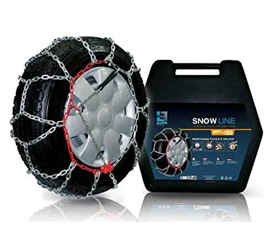 Snow Line SL16-227 - CATENE DA NEVE FURGONI 16 MM GR 227 MISURA 195/75 R16 -OMOLOGATE TUV