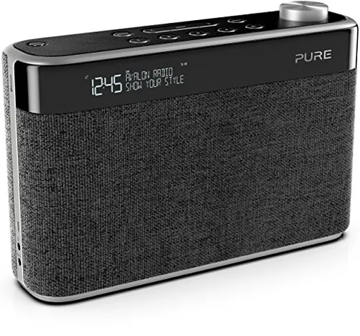 Pure - Avalon N5 - Radio DAB+ / FM con Bluetooth, Nero