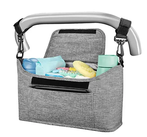 Yoofoss Borsa Organizer per Mom, Organizzatore Universale per Passeggino, Stoccaggio Borsa...