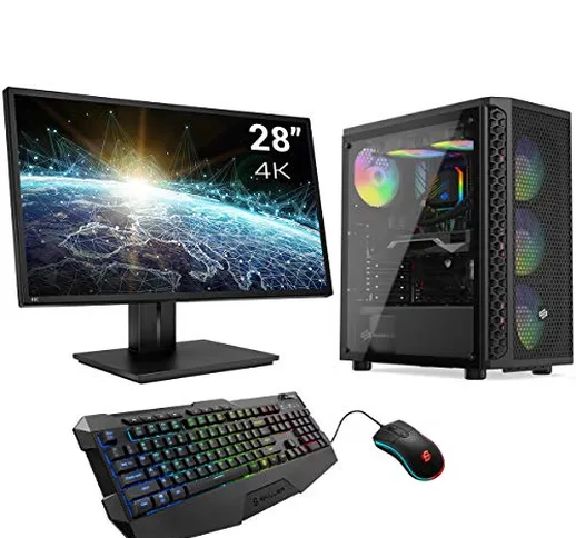 Sedatech Pack PC Pro Gaming Intel i7-9700KF 8x 3.6Ghz, Geforce RTX 2080 Super 8Gb, 32Gb RA...