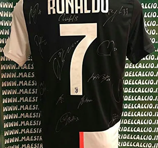 JUVE Maglia Gara Home Champions League “Ronaldo 7” Autografata F.C. Juventus 2019/2020