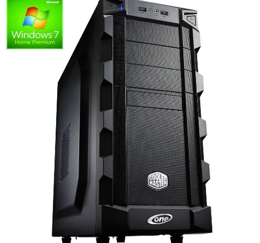 One Silent di gioco pc Haswell Core i5 – 4670, 4 X 3.40ghz (QuadCore) | 16 GB DDR3 RAM | 1...