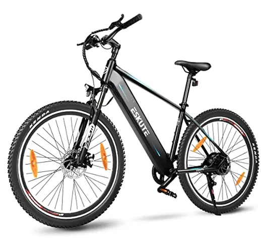 ESKUTE Bici Elettrica Netuno 27,5” Mountain Bike Elettrica con Batteria SAMSUNG Cell 36V 1...