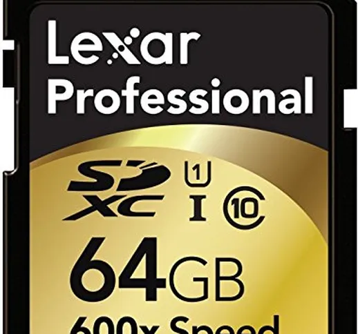Lexar SDXC Card 64GB 600x Professional UHS-I
