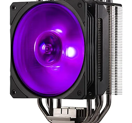 Cooler Master Hyper 212 RGB Sistema di Raffreddamento Black Edition - Elegante, Colorato e...