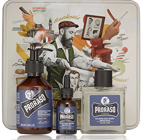 Proraso Set Cura della Barba Azur Lime - 900 g