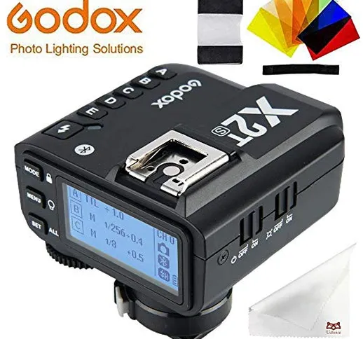 Godox X2T-S TTL - Trigger flash wireless per fotocamera Sony con connessione Bluetooth 1/8...