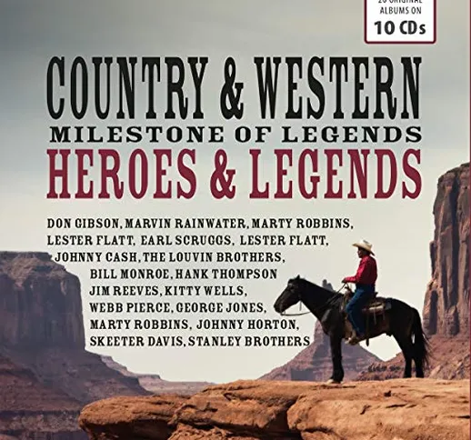 Country & Western Heroes (Box 10 Cd)