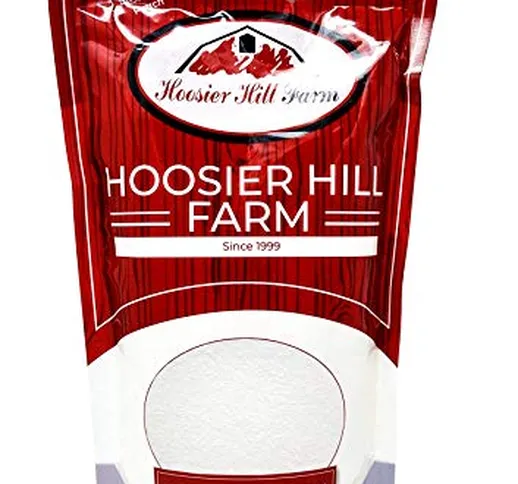 Hoosier Hill Farm Agar Agar Powder (500 g) Gelatina vegana pura, non OGM, prodotta nell'UE