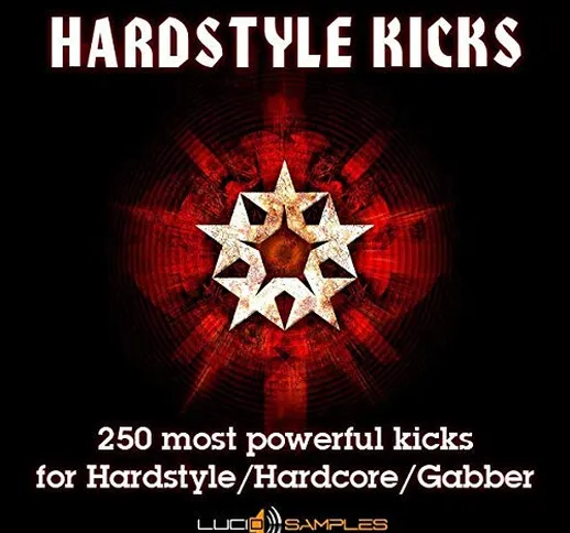 250 Campioni di kick più potenti per Hardstyle, Hardcore e Gabber. Il pacchetto campione i...
