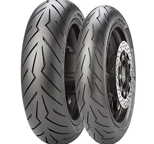 Coppia gomme pneumatici Pirelli Rosso Scooter 120/70 15 150/70 13 X-MAX 400