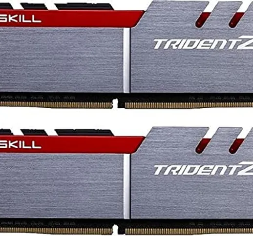 G.SKILL F4-3600C17D-32GTZ - Kit di memoria Trident Z 32 GB (16 GB x 2) DDR4 3600 MHz PC4-2...