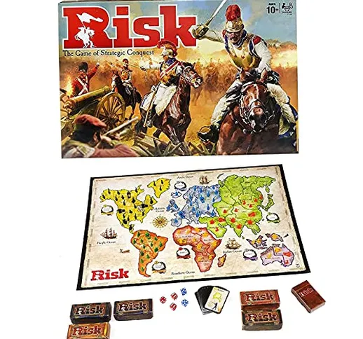 Hengqiyuan Risiko Gioco da Tavolo - Versione Inglese - Risk Board Game Giochi da Tavolo in...