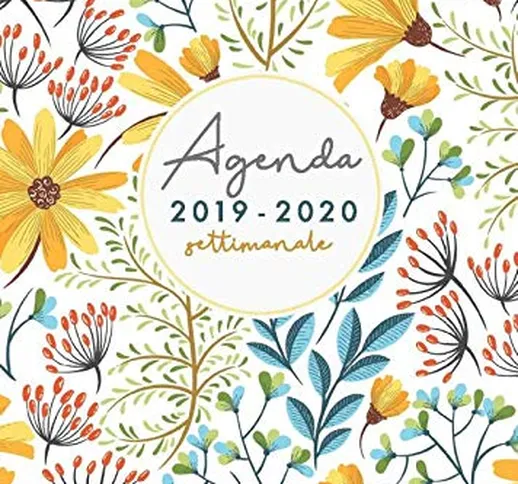 Agenda 2019 2020 settimanale: agenda 2019 2020 A5 | settembre 2019 - dicembre 2020 | Agend...