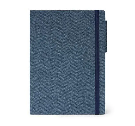 Legami - Agenda del Docente Settimanale 13 Mesi 2020/2021 Large, Blue Tweed