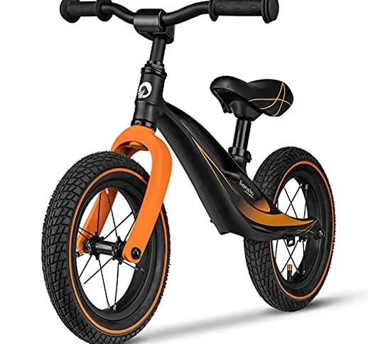LIONELO Bart bici senza pedali leggera e resistente da 2 anni fino 30 kg telaio in magnesi...