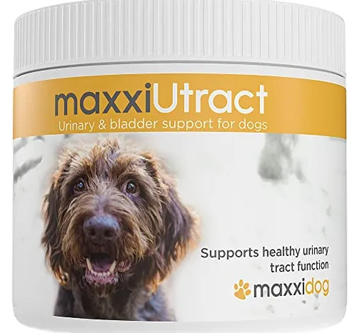 maxxipaws – maxxiUtract Integratore per l’apparato urinario & vescica del cane – Aiuta a p...