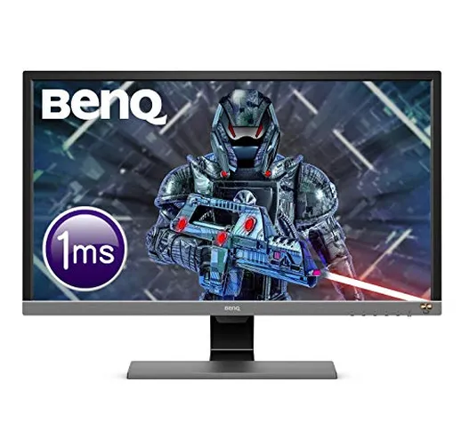 BenQ EL2870U Monitor Gaming LED UHD-4K (risoluzione 3840 x 2160), 28”, 1 ms, HDR Eye-Care,...