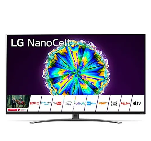 LG NanoCell 65NANO866NA Smart TV 4K Ultra HD 65", con Wi-Fi, Processore α7 Gen3, Nano Colo...