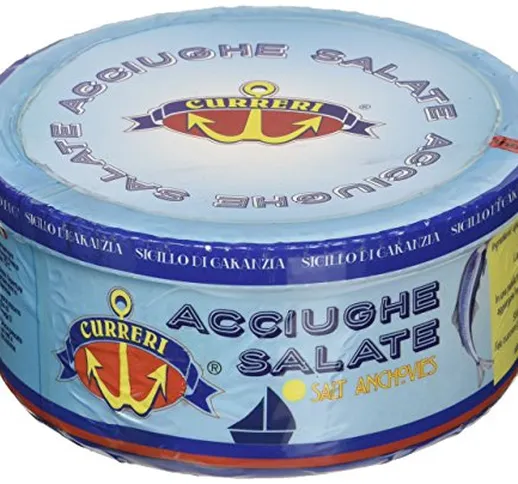 Curreri Acciughe Salate di Sciacca - 850 g