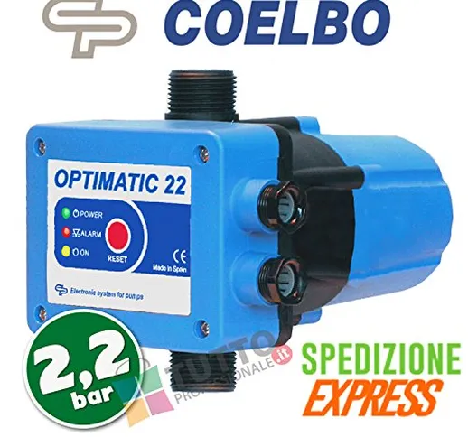 Coelbo Press Control Pressostato elettronico Pompa Autoclave Pressione 2,2 Bar