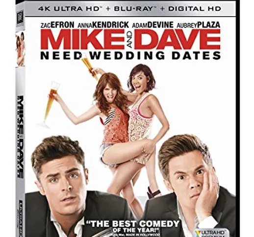 Mike & Dave Need Wedding Dates (4K UHD + Blu-ray + Digital HD)