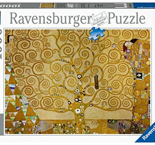 Ravensburger - Art Collezion: L'albero della vita Puzzle, 1000 Pezzi, Colore Multicolore,...