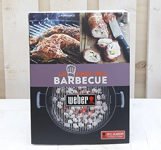 Weber Libro Lo Chef del Barbecue-Libri, Multicolore, Unica