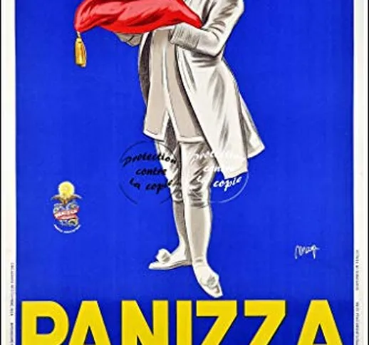 Herbé TM Publicité Cappello Panizza Italia Rf158 - Poster/riproduzione 50 x 70 cm (su cart...