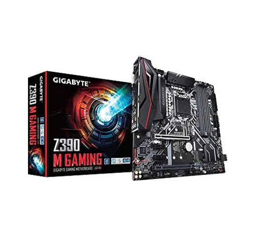 Gigabyte Z390 M Gaming, Scheda Madre Z390 m Gaming, Intel Z390 Sockel 1151 Accontenterà un...