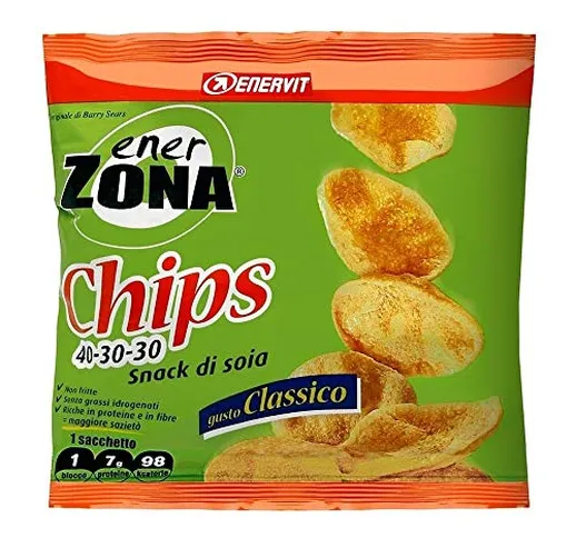 Enervit EnerZona Chips 40-30-30 Gusto Classic - 14 Sacchetti da 23 g
