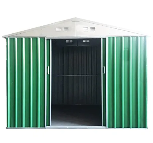 STI Garage Casetta Box in lamiera zincata 198x115x194 2.12mq Misura S Casina