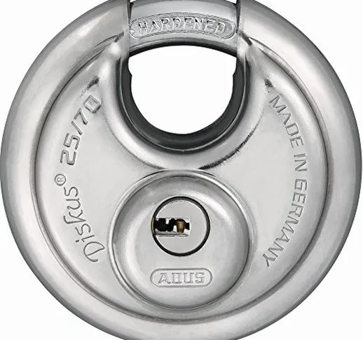 ABUS 322792-25/70 Candado Diskus llave de seguridad 70 mm