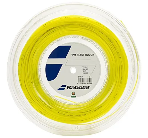 Babolat RPM Blast Rough 200M, Corde Unisex – Adulto, Giallo, 125