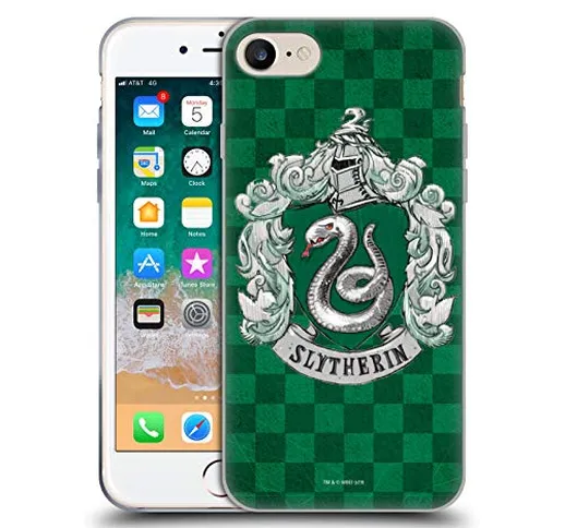 Head Case Designs Ufficiale Harry Potter Slytherin Cresta Scacchi Sorcerer's Stone I Cover...