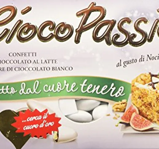 Crispo Confetti Cioco Passion Noci e Fichi - Colore Bianco - 1 kg