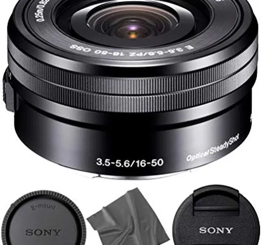 Sony SELP1650 - Obiettivo OSS 16 – 50 mm: Sony E PZ 16 – 50 mm f/3.5 – 5,6 OSS (nero) + ki...