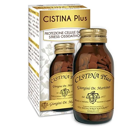 Dr. Giorgini Integratore Alimentare, Cistina Plus Pastiglie - 90 g