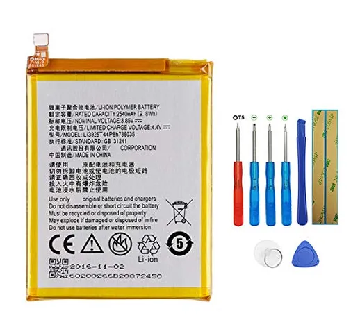 SWARK - Batteria Li3927T44P8h786035 compatibile con ZTE Blade V8 BV0800 con strumenti