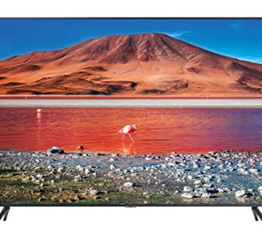 Samsung TV UE50TU7190UXZT Smart TV 50" Serie TU7190, Crystal UHD 4K, Wi-Fi, 2020, Argento,...