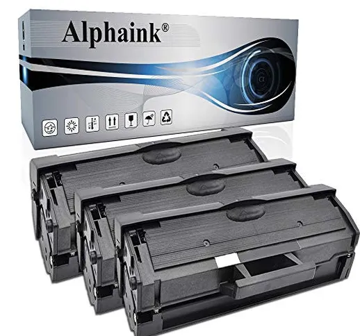 Alphaink 3 Toner Compatibile con Samsung MLT-D1042S versione da 1500 copie per stampanti S...