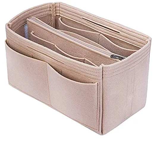 NEPAK Organizzatore di feltro per donne (con borsa rimovibile),Feltro Organizer da Borsa,B...