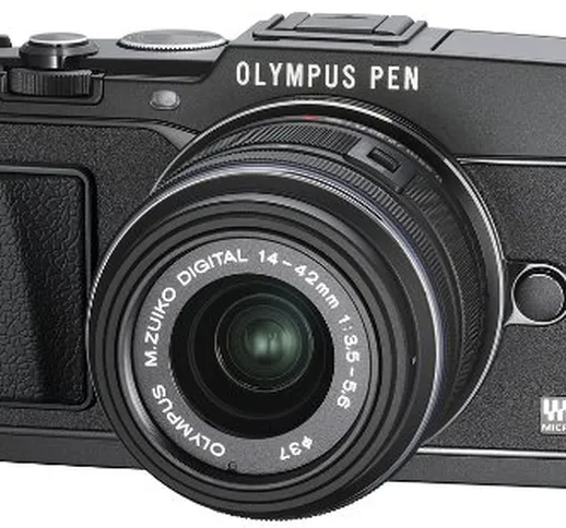 Olympus PEN E-P5 Fotocamera Mirrorless 16 MP, Kit con Obiettivo M.Zuiko Digital 14-42 mm 1...