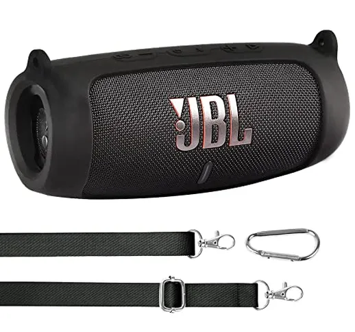 co2CREA Custodia in silicone per JBL Charge 5 Speaker Bluetooth Portatile （Altoparlante n...