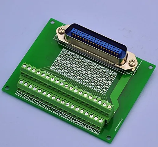 electronics-salon 36-pin centronics 0,2 cm verticale maschio nastro connettore morsettiera...