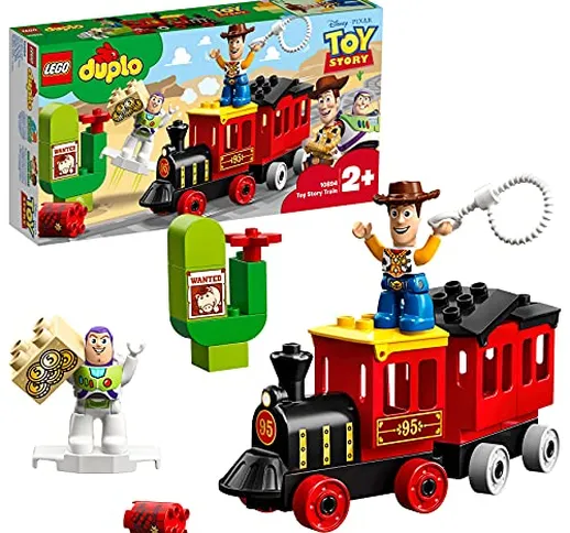 DUPLO Toy Story TM LEGO, Treno, per Bambini con Figure di Buzz e Woody, Multicolore, 354 x...