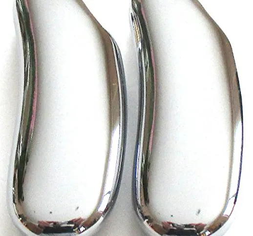 Rivestimento per accendino Bic Mini, serie lusso (2, set argento)