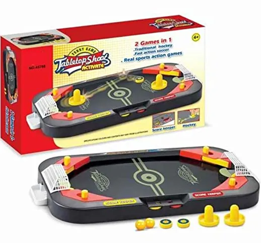 Neo Toys – Gioco da Tavolo: Due in Un Air Hockey Pinball, 45788